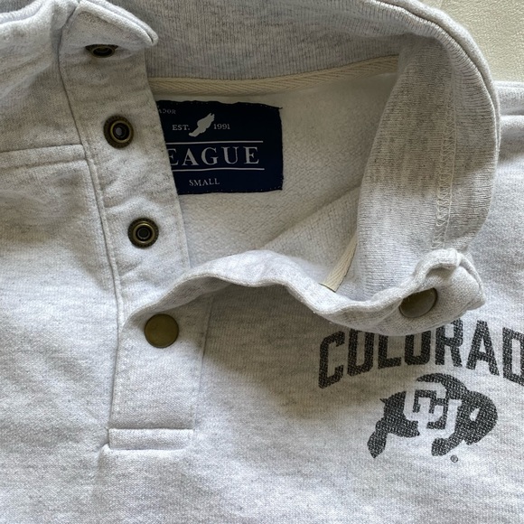 CU BOULDER university of Colorado buffaloes sweatshirt - Picture 3 of 4